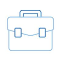 Business portfolio design, an amazing icon of business bag in editable style vector