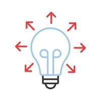 Get this amazing icon Idea Sharing in modern style, premium vector