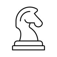 Trendy of strategy in editable style, chess pawn in modern design style vector