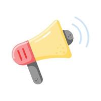 Grab this beautifully designed icon of megaphone in editable style, a customizable of loudspeaker vector