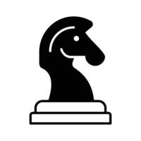 Trendy of strategy in editable style, chess pawn in modern design style vector