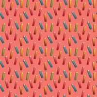 pencil color pattern illustration with pink background vector