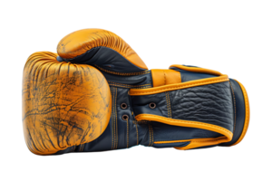 Boxing gloves on isolated transparent background png