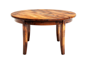 di legno tavolo su trasparente sfondo png