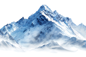 enorm Berge auf isoliert transparent Hintergrund png