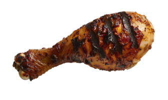 Grilled chicken leg, smoky allure png