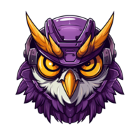 owl head mascot png