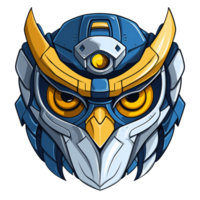 owl head mascot png