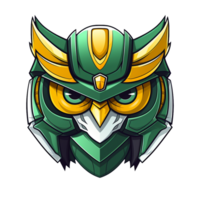 owl head mascot png