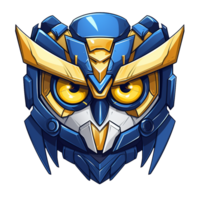 owl head mascot png