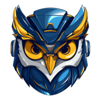 owl head mascot png