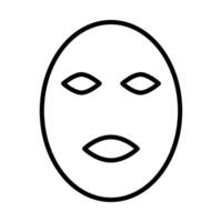 icono de mascarilla vector