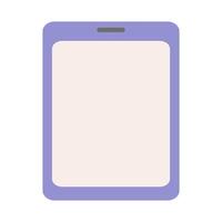 Cartoon Smart Digital Tablet Icon vector