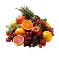 Fruit with transparent background png