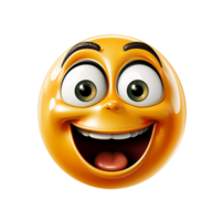 un clin d'oeil visage emoji png