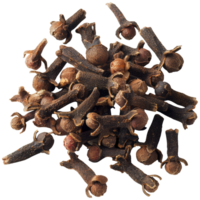 Realistic dry cloves, transparent background png
