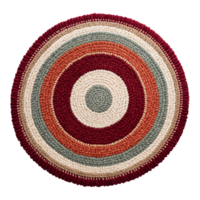 Circle Rugs Isolated on Transparent Background png