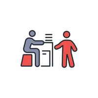 Give Homework icon. .Editable stroke.linear style sign for use web design,logo.Symbol illustration vector