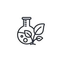 biology icon. .Editable stroke.linear style sign for use web design,logo.Symbol illustration. vector