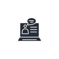 Mentor icon. .Editable stroke.linear style sign for use web design,logo.Symbol illustration. vector