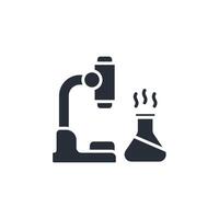 Chemistry icon. .Editable stroke.linear style sign for use web design,logo.Symbol illustration. vector