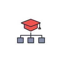 Pedagogy icon. .Editable stroke.linear style sign for use web design,logo.Symbol illustration. vector