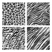 Brush strokes pattern vector