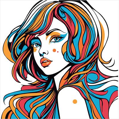 Abstract Women Art