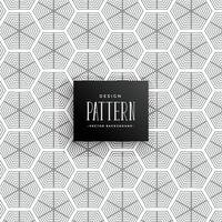 abstract hexagonal lines pattern background vector