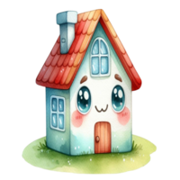 aigenerated house with a window png