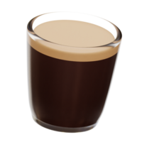 caffè espresso 3d illustrazione png