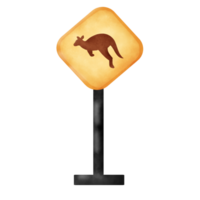 Australian Road Warning Sign png
