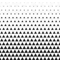 triangle pattern background in black and white vector