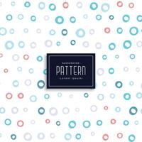 circles soft pattern design background vector