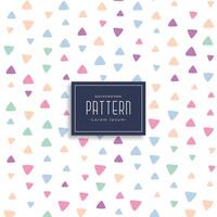 cute triangle patterns background vector