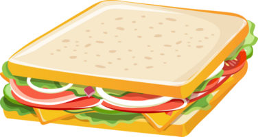 Breakfast and wiches, delicious sandwiches png