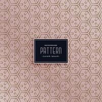 modern hexagonal abstract pattern background vector