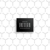 minimal subtle hexagonal dots pattern background vector