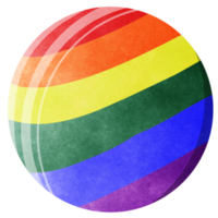 trots maand regenboog ballen png