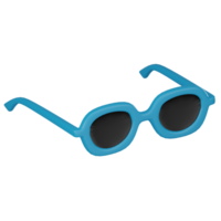 moderno oculos de sol 3d ícone para à moda olho proteção. 3d render png