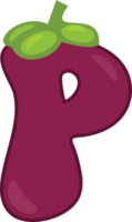 Mangostan Alphabete - - dekorativ Schriftarten png