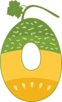 melon alphabets - décoratif polices png