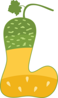 melon alfabet - dekorativ typsnitt png