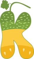 melon alfabet - dekorativ typsnitt png