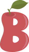 Apple Alphabet - Decoration fonts png