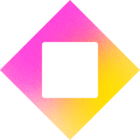 cool gestalten gerahmt Rhombus Fett gedruckt Kontrast beschwingt Farbe Spektrum verschachtelt Diamant Gradient mit laut bewirken png