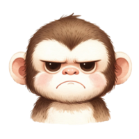 Grumpy Faced Animal Grumpy Faced Animal Clipart Perfect for crafting, card making, and more, this adorable collection features a variety of animals sporting hilariously grumpy expressions png