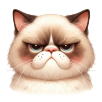 Grumpy Faced Animal Grumpy Faced Animal Clipart Perfect for crafting, card making, and more, this adorable collection features a variety of animals sporting hilariously grumpy expressions png