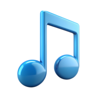 Musical Hinweis Symbol Symbol auf transparent Hintergrund png