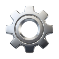 Settings Gear Mechanism Icon on Transparent Background png